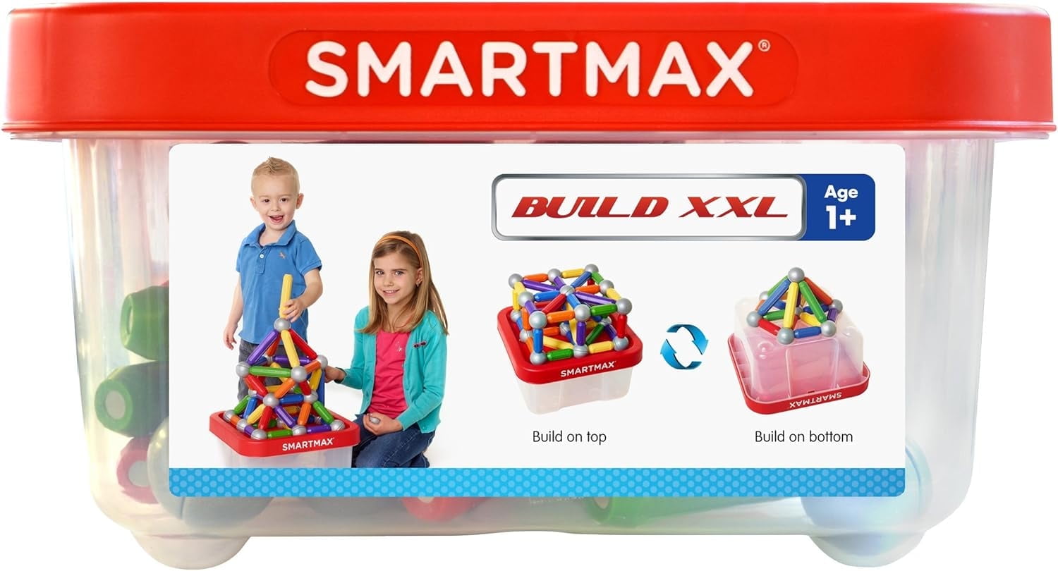SmartMax XXL 70-Piece Magnetic STEM Building Set with Case
